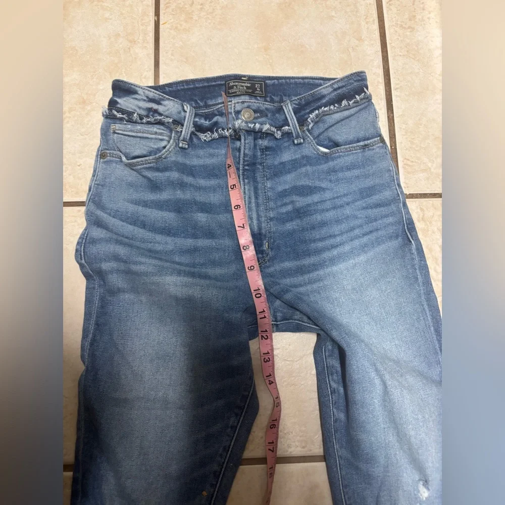 Abercrombie & Fitch Simone high rise ankle jeans 27/4r - Picture 5 of 6